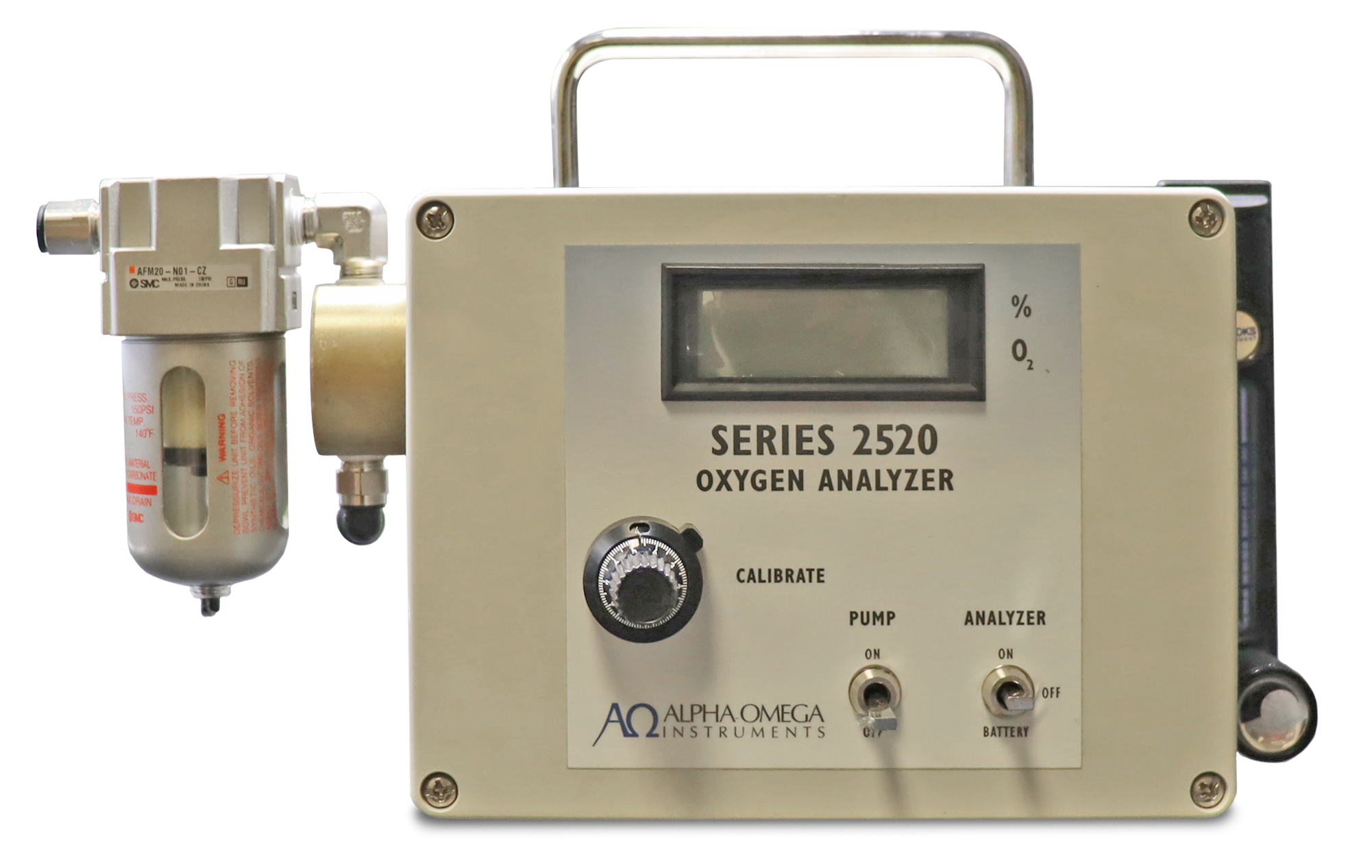 、获Insights_AOI_Series 2520便携式氧气分析仪